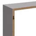 Étagères murales sous forme de cube 3 pcs Gris MDF