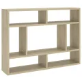 Étagère murale Chêne sonoma 75x16x55 cm Bois d'ingénierie