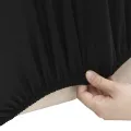 Housse extensible de canapé 2 places Crème Jersey de polyester