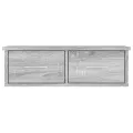 Armoire murale Sonoma gris 60x26x18,5 cm Bois d'ingénierie