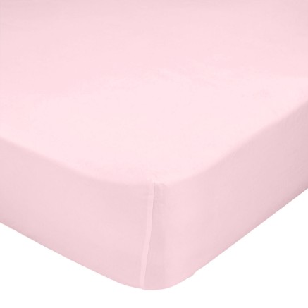 Onderlaken HappyFriday BASIC KIDS Licht Roze 70 x 140 x 14 cm
