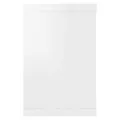 Étagères murales cube 2 pcs Blanc brillant Bois d’ingénierie