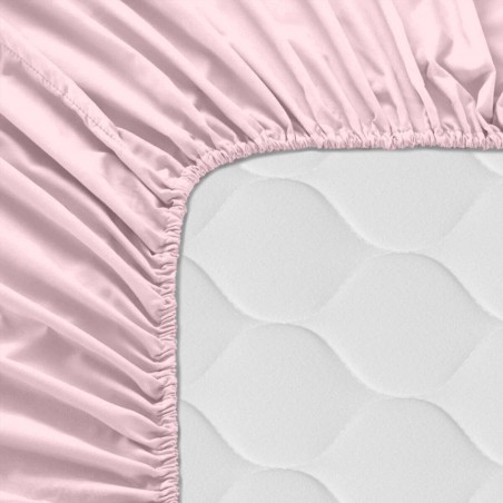 Lenzuolo con angoli HappyFriday BASIC KIDS Rosa chiaro 70 x 140 x 14 c