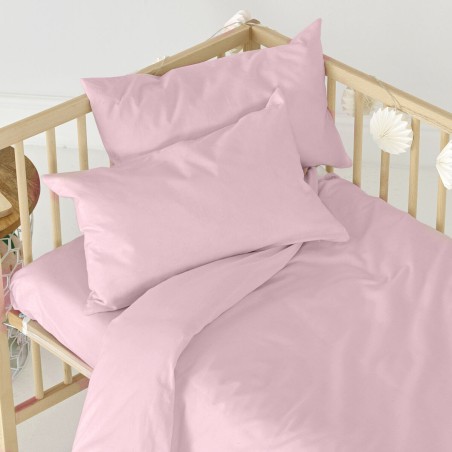 Lenzuolo con angoli HappyFriday BASIC KIDS Rosa chiaro 70 x 140 x 14 c