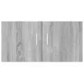 Armoire murale Sonoma gris 80x39x40 cm Bois d'ingénierie