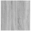 Armoire murale Sonoma gris 80x39x40 cm Bois d'ingénierie