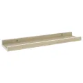 Étagères murales 2 pcs blanc et chêne sonoma 40x9x3 cm