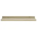 Étagères murales 2 pcs blanc et chêne sonoma 40x9x3 cm