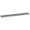 Étagères murales 4 pcs Gris 100x9x3 cm
