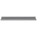 Étagères murales 4 pcs Gris 60x9x3 cm