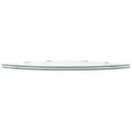 Étagères d'angle 2 pcs et supports Verre Transparent 45x45 cm