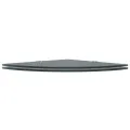 Étagères d'angle 2 pcs et supports chromés Verre Noir 35x35 cm