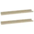 Étagères murales 2 pcs chêne sonoma 60x9x3 cm