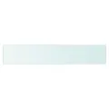 Panneau pour étagère Verre transparent 80 x 15 cm