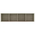 Bibliothèque/Meuble TV Chêne sonoma 143x30x36 cm