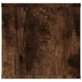 Étagère murale chêne fumé 102x30x29 cm bois d'ingénierie
