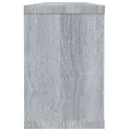 Étagères murales cube 4 pcs Sonoma gris 60x15x23 cm Bois
