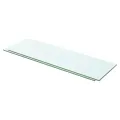Panneaux d'étagère 2 pcs Verre Transparent 60 x 15 cm