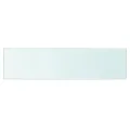 Panneaux d'étagère 2 pcs Verre Transparent 60 x 15 cm