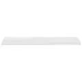 Étagère murale flottante 4pcs Blanc brillant 120x23,5x3,8cm MDF