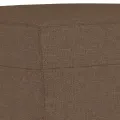 Repose-pied Marron 70x55x41 cm Tissu
