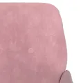 Fauteuil Rose 62x79x79 cm Velours