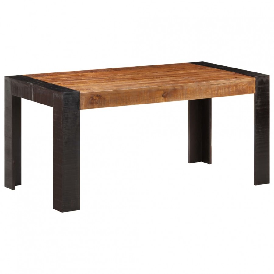 Table de salle à manger 160x80x76 cm Bois de manguier solide