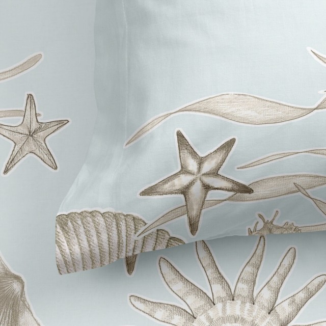 Taie d'oreiller HappyFriday Coral reef Multicouleur 45 x 110 cm (2 Uni