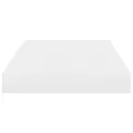 Étagère murale flottante 4 pcs Blanc brillant 40x23x3,8 cm MDF