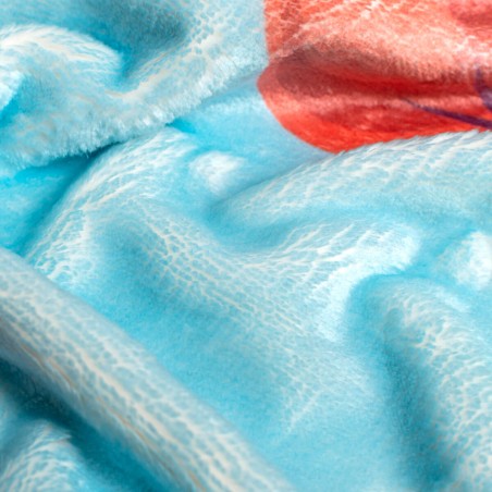 Couverture HappyFriday Mr Fox Grandma Multicouleur Microfibre 110 x 14