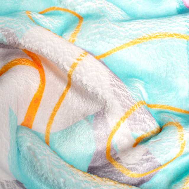 Couverture HappyFriday Mr Fox Pumpkin Multicouleur Microfibre 110 x 14