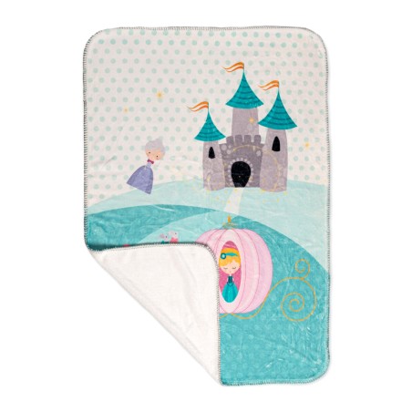 Deken HappyFriday Mr Fox Pumpkin Multicolour Microvezel 110 x 140 cm