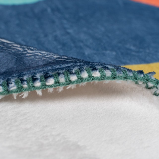 Blanket HappyFriday Moshi Moshi Holidays Multicolour Microfibre 110 x