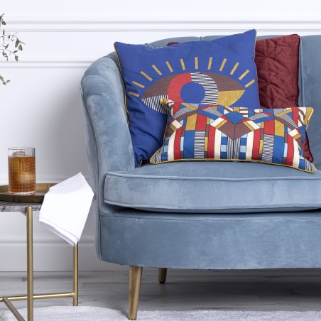 Housse de coussin HappyFriday HF Living Corbusier Multicouleur 50 x 30