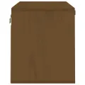 Armoire murale Marron miel 60x30x35 cm Bois de pin massif
