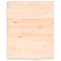 Étagère murale 40x50x(2-4)cm bois de chêne massif non traité