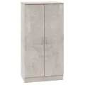 Armoire à chaussures Gris béton 55x35x108 cm Bois d'ingénierie