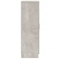 Armoire à chaussures Gris béton 55x35x108 cm Bois d'ingénierie