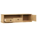 Meuble TV VIGO 156x40x40 cm bois massif de pin