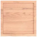 Étagère murale marron clair bois chêne massif traité