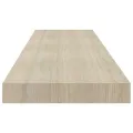 Étagère murale flottante chêne 90x23,5x3,8 cm MDF