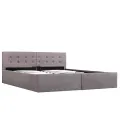 Cadre de lit à rangement hydraulique sans matelas 160x200 cm