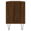 Meuble TV chêne marron 150x30x44,5 cm bois d'ingénierie