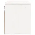 Armoire murale Blanc 60x30x35 cm Bois de pin massif