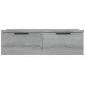 Armoire murale Sonoma gris 68x30x20 cm Bois d'ingénierie