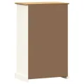 Armoire à chaussures VIGO 60x35x96 cm blanc bois massif de pin