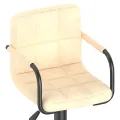 Tabouret de bar Crème Velours