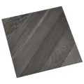 Dalles de plancher autoadhésives 55 pcs PVC 5,11 m² gris rayé