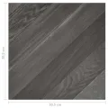 Dalles de plancher autoadhésives 55 pcs PVC 5,11 m² gris rayé