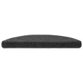 Tapis d'escalier autocollants 5 pcs anthracite 56x17x3 cm